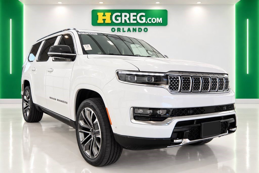 Used 2024 Bright White Clearcoat Jeep Series III image 3
