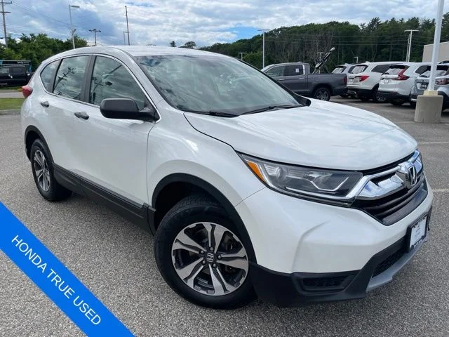 Used 2018 White Diamond Pearl Honda LX image 1