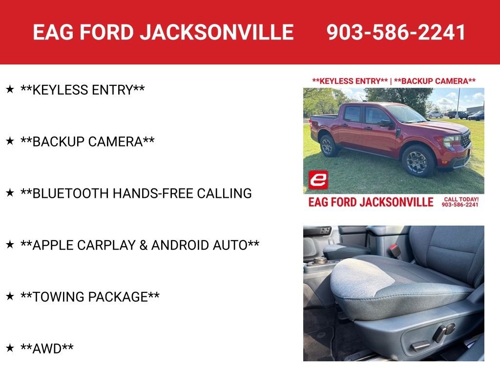 New 2026 Ruby Red Metallic Tinted Clearcoat Ford XLT image 4