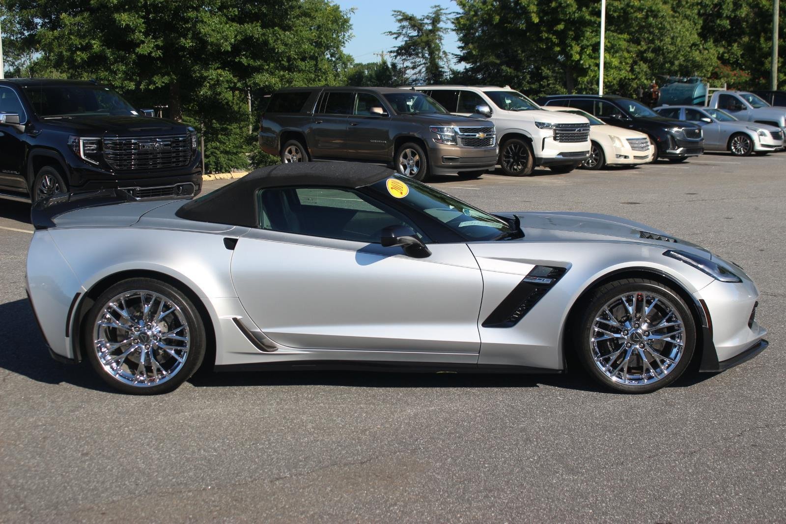 Used 2019 BLADE SILVER METALLIC Chevrolet Z06 2LZ image 8
