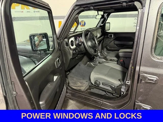 Used 2025 Crystal Metallic Jeep Sport image 3