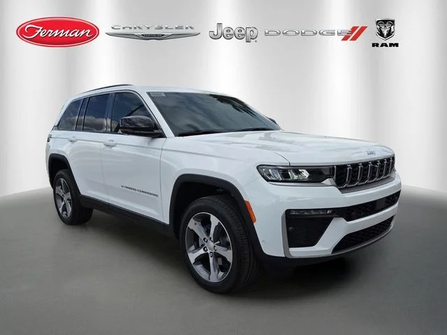 New 2026 Bright White Clear-Coat Exterior Paint Jeep Limited image 1