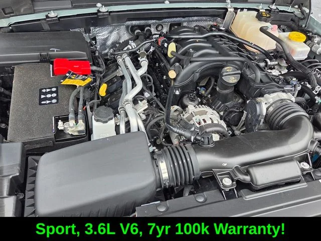 Certified Used 2024 Gray Jeep Sport image 10