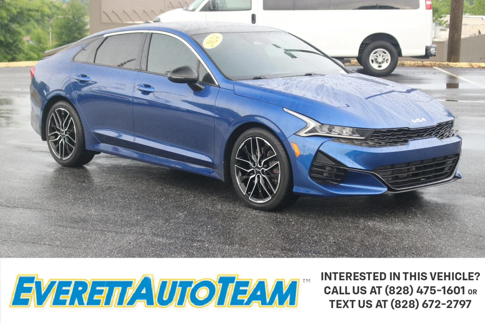 Used 2024 Blue Kia GT image 1