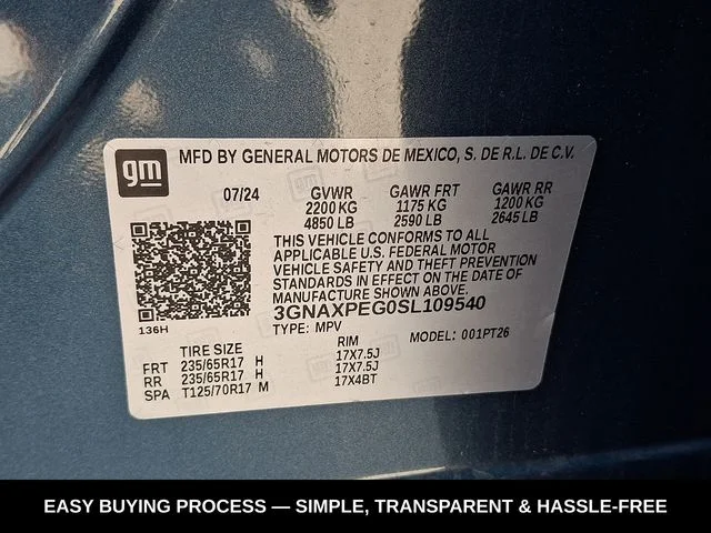 Used 2025 Blue Chevrolet LT image 28