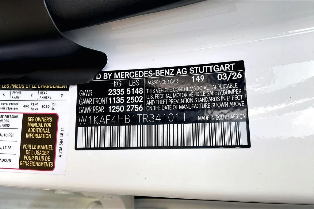 New 2026 White Mercedes-Benz C 300 image 13