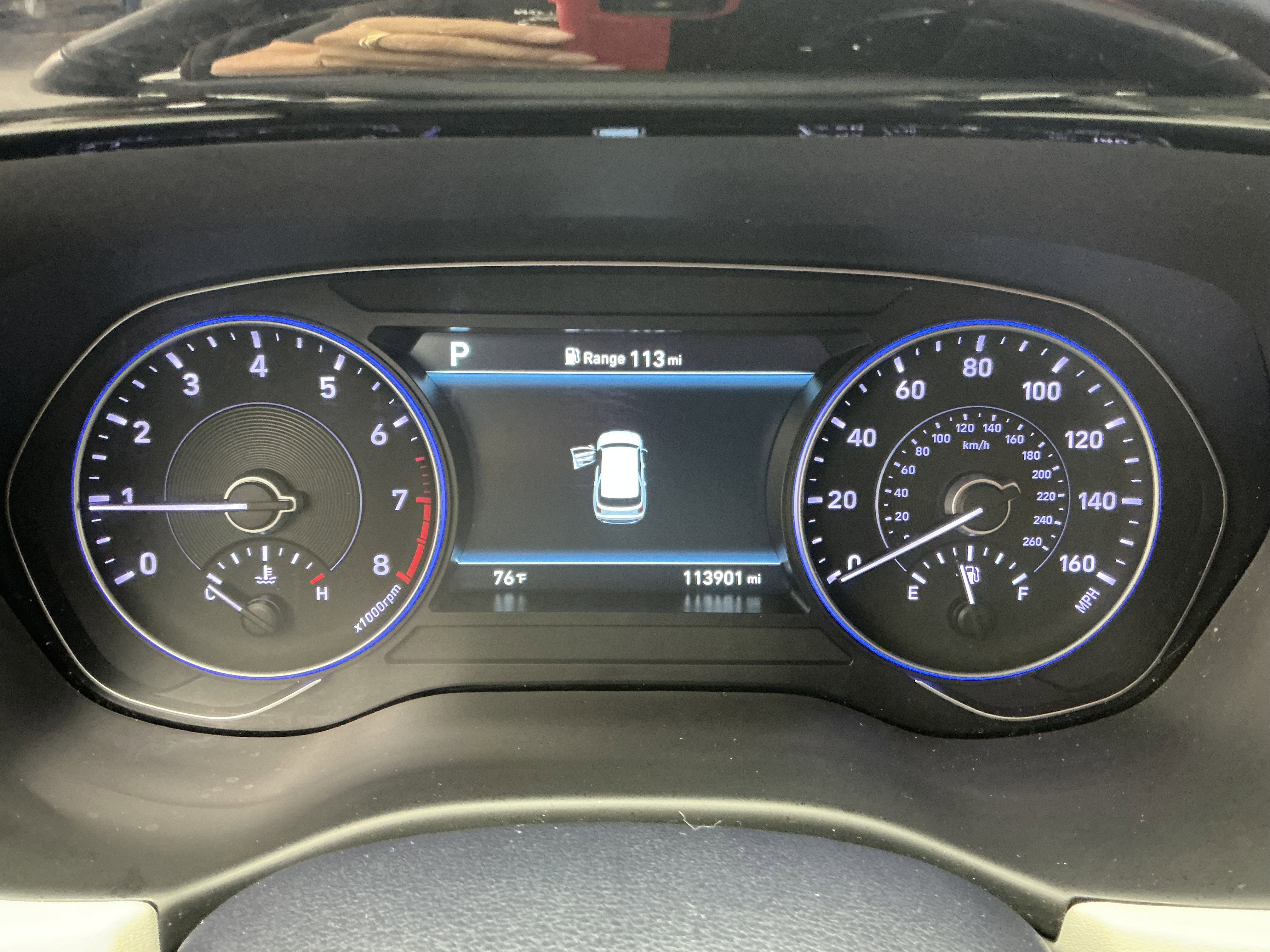 Certified Used 2021 Hyper White Hyundai SEL image 10