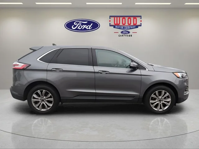Used 2024 Gray Metallic Ford Titanium image 2