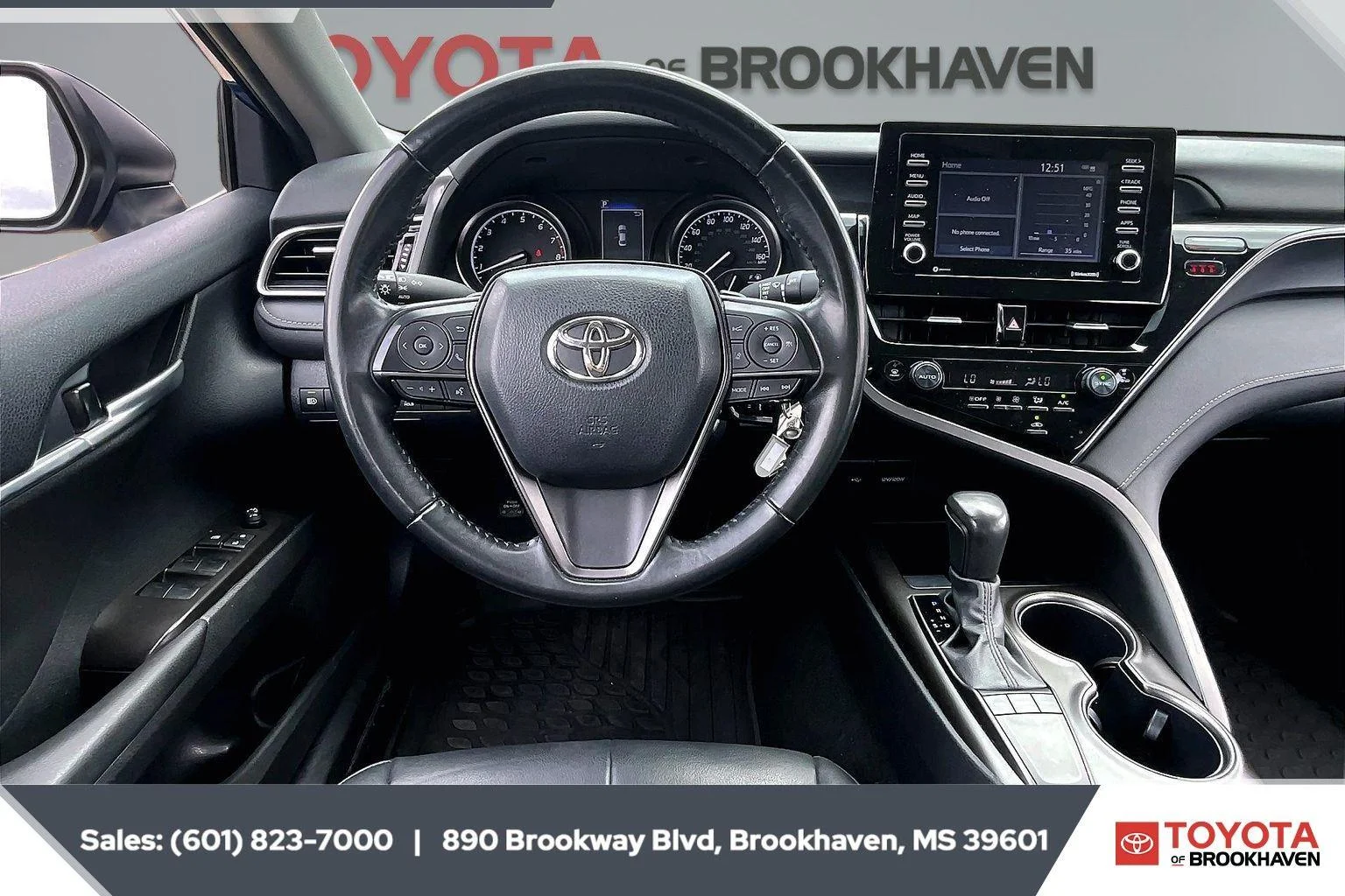 Used 2024 Reservoir Blue Toyota SE image 5