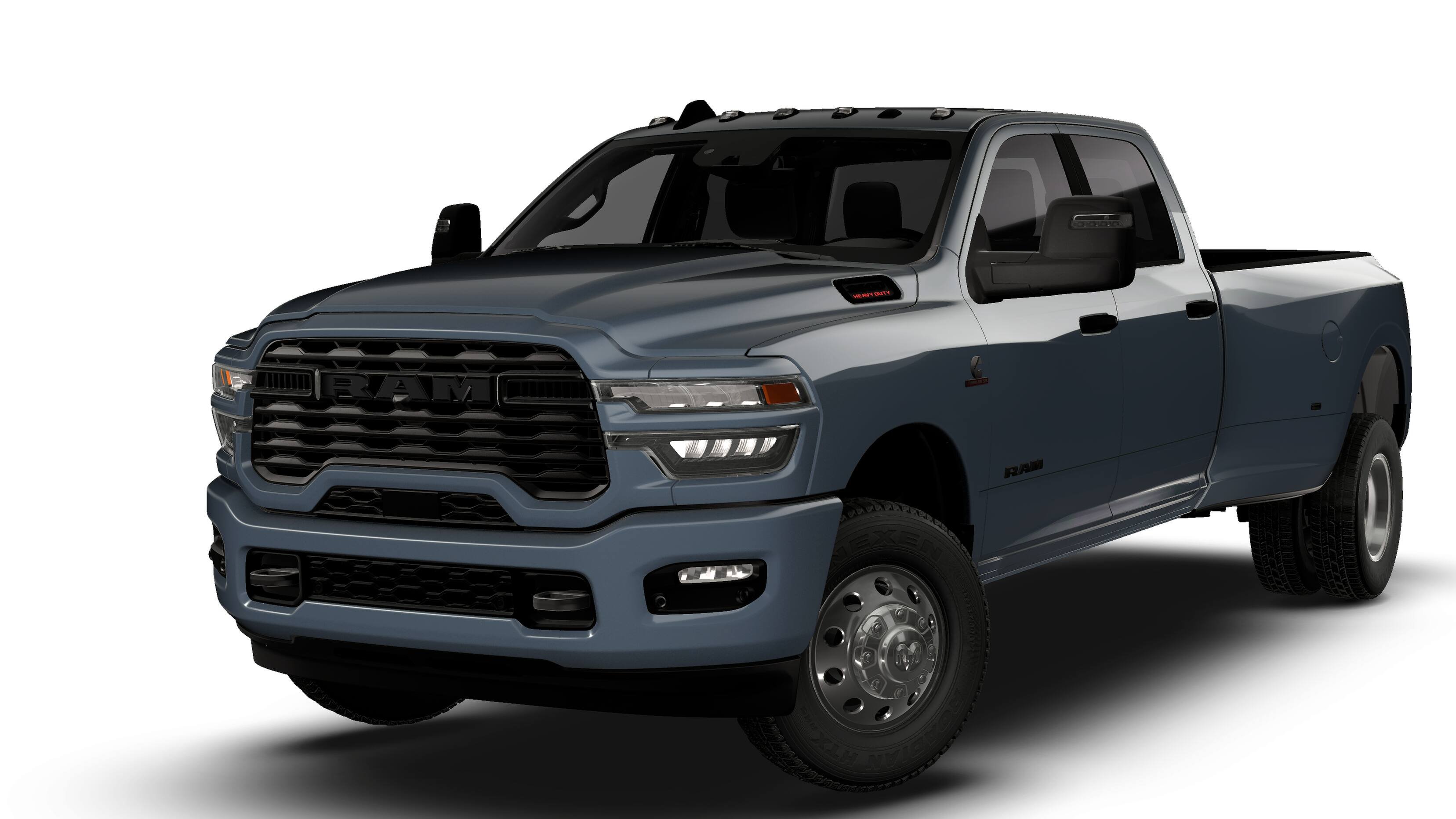 New 2026 Forged Blue Metallic Exterior Paint RAM Big Horn image 1