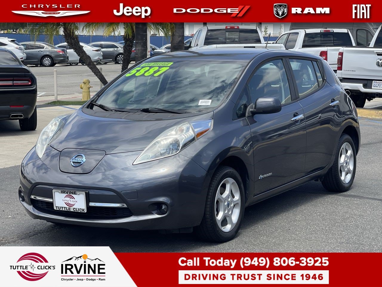 Used 2013 Metallic Slate Nissan SV image 3