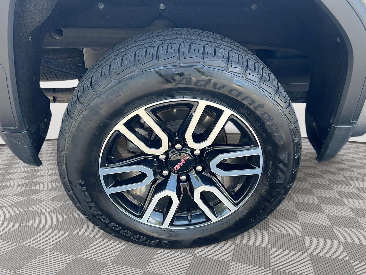 Used 2021 Satin Steel Metallic GMC AT4 image 9