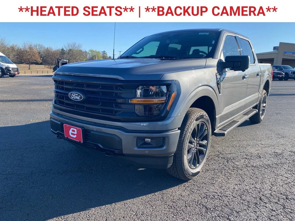 New 2026 Carbonized Gray Metallic Ford XLT image 3