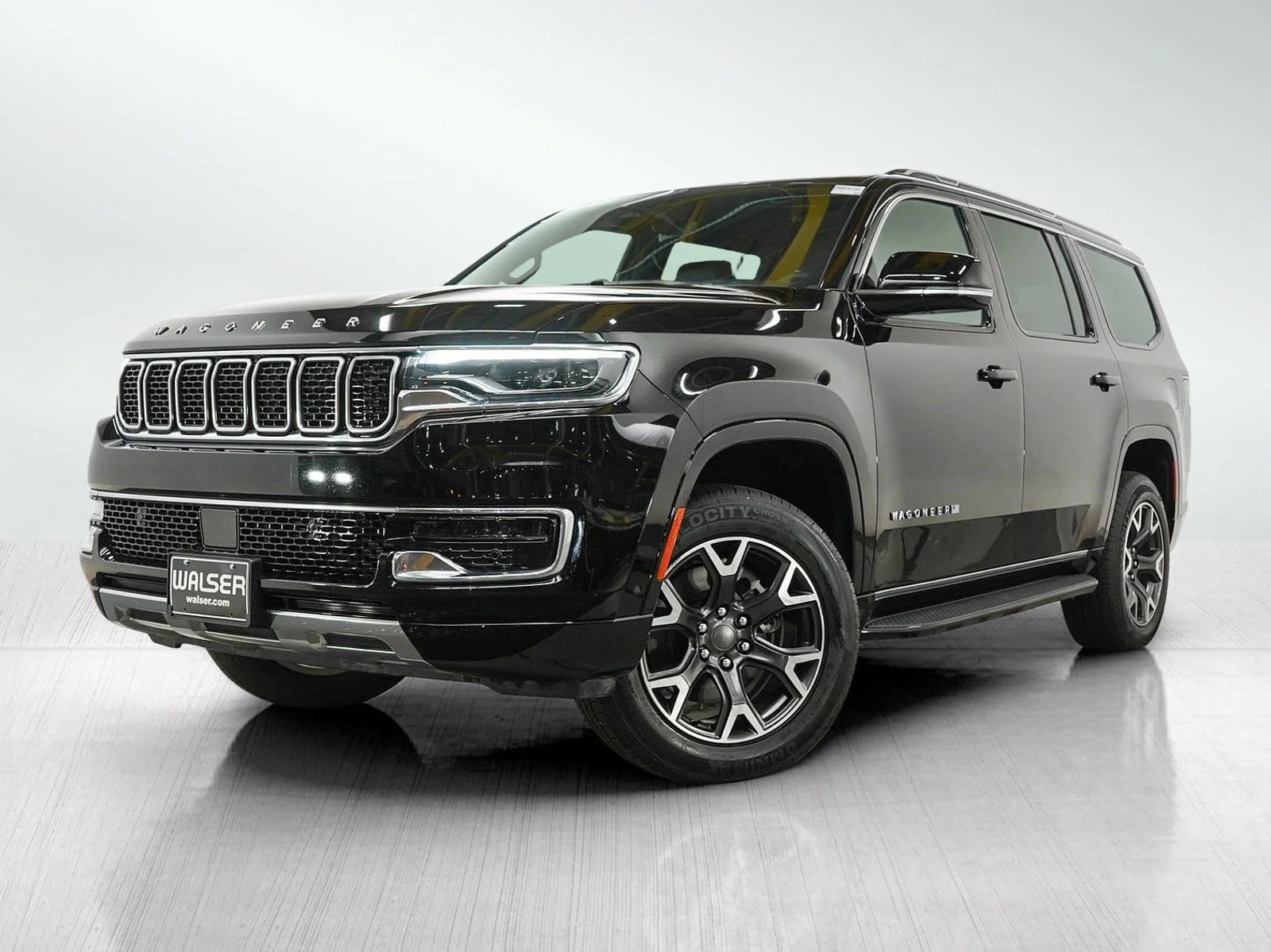 Used 2024 Diamond Black Crystal Pearlcoat Jeep Series III image 1