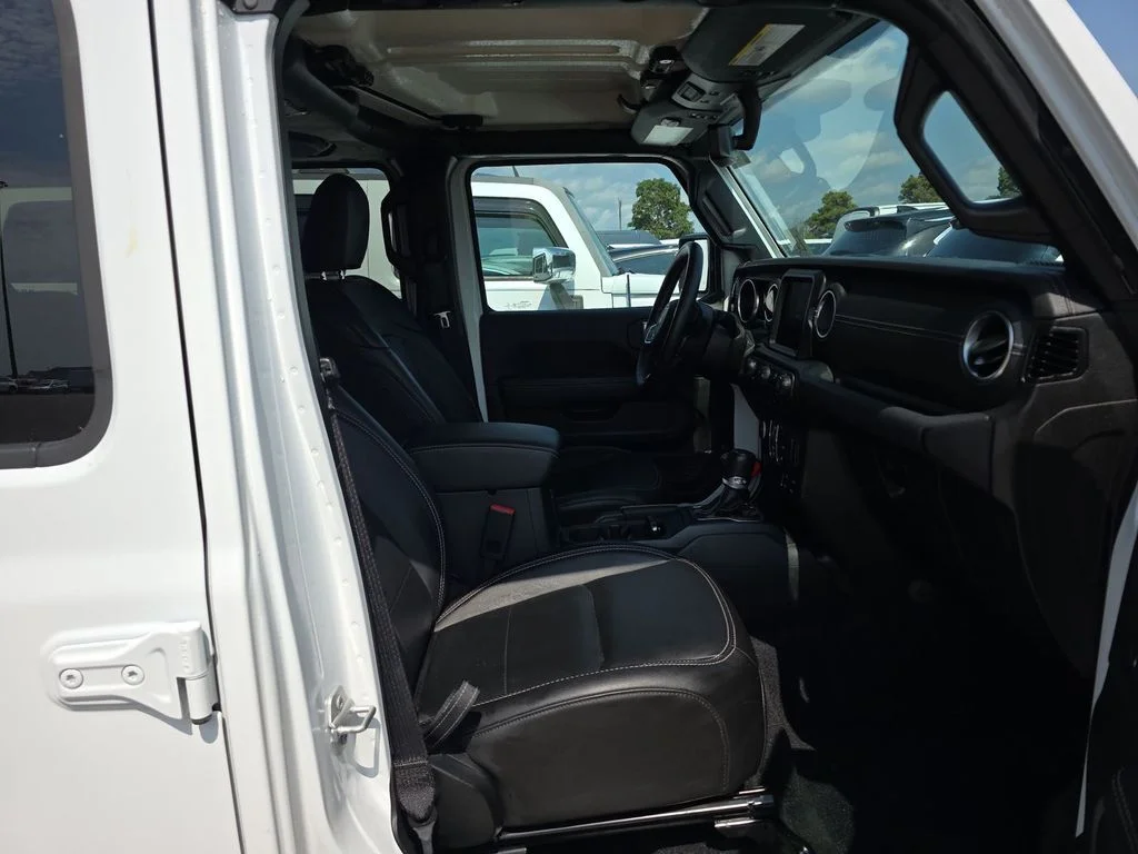 Used 2023 White Jeep Sahara 4xe image 5