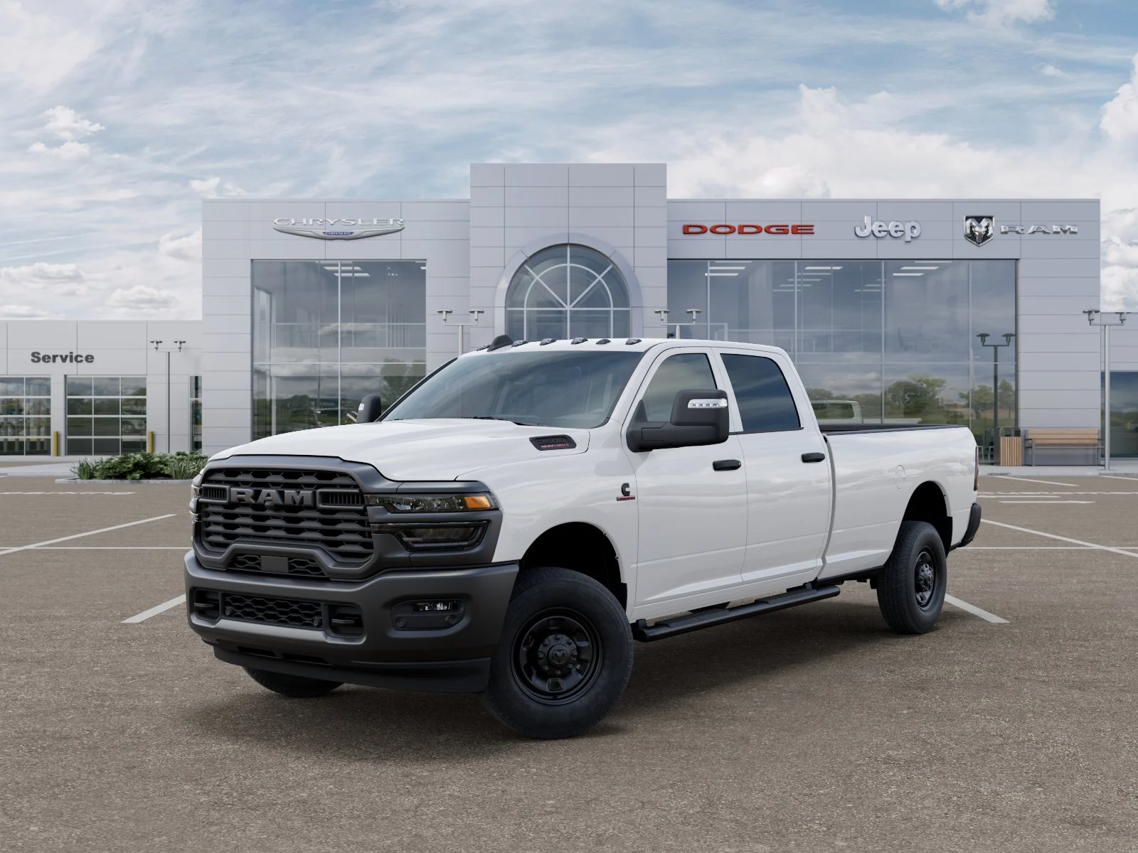 New 2026 Bright White Clear-Coat Exterior Paint RAM Tradesman image 28
