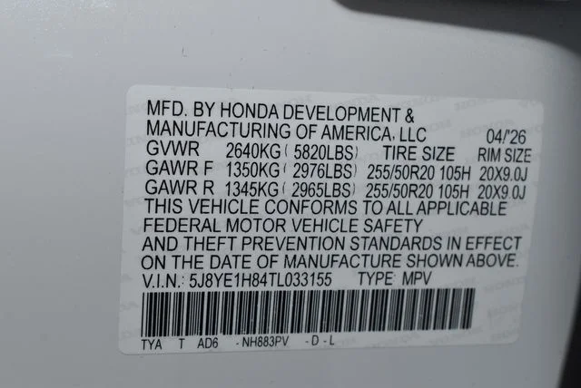 New 2026 Platinum White Pearl Acura Advance Package image 25