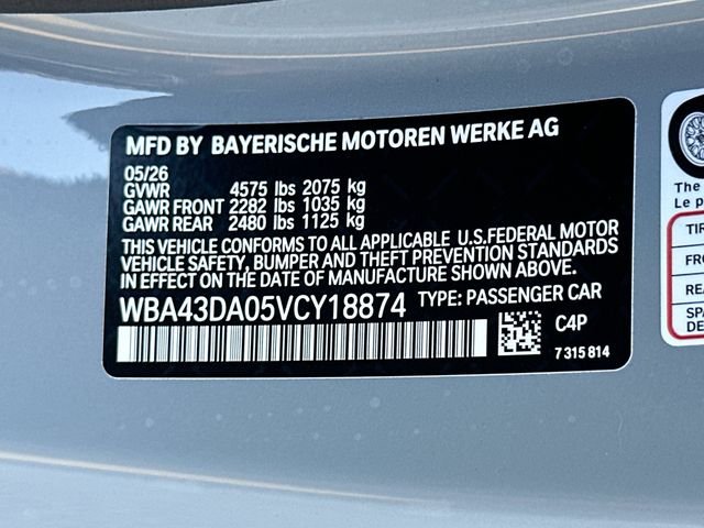 New 2027 Gray BMW 430i image 25