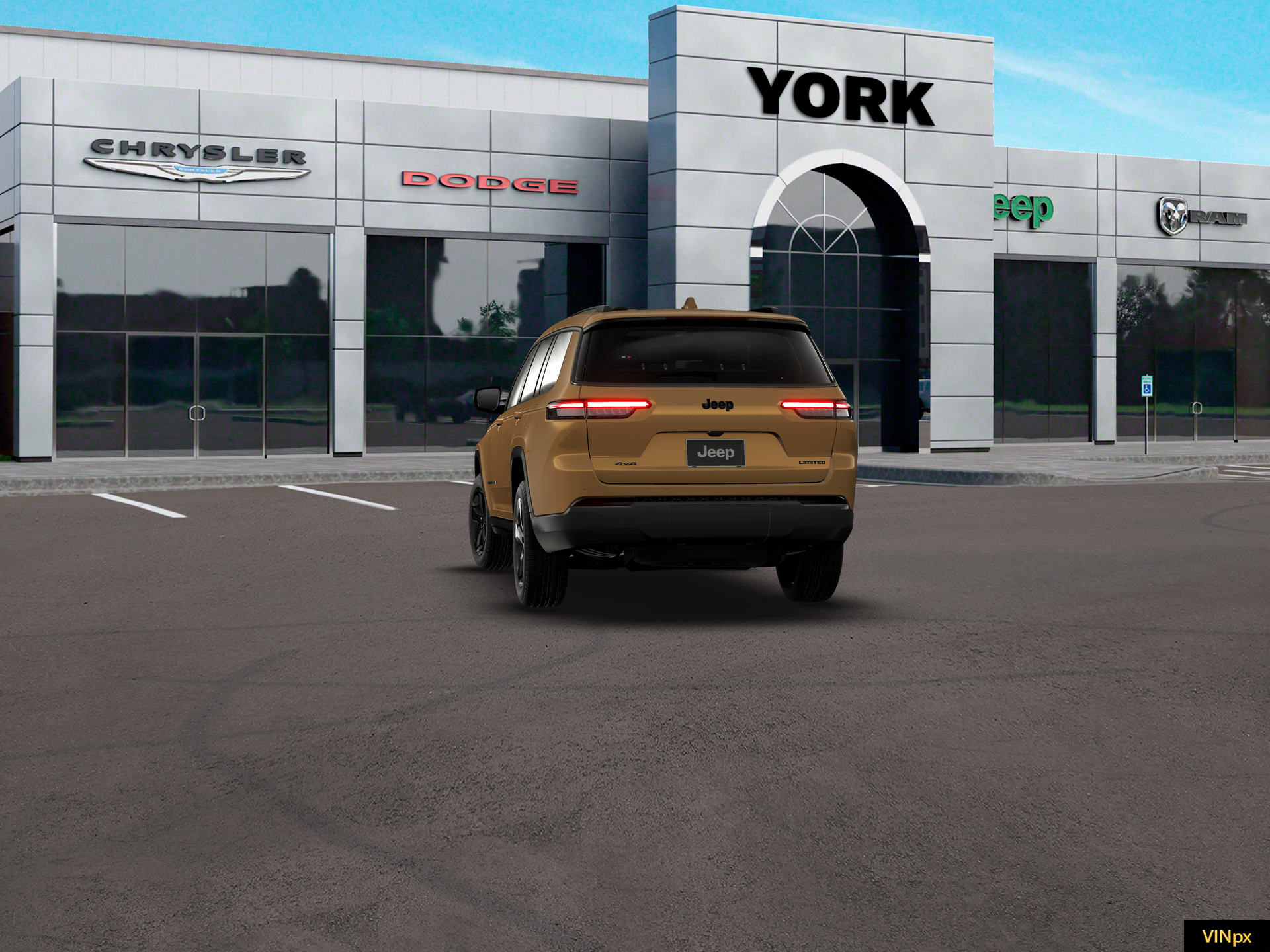New 2026 Copper Shino Metallic Clear-Coat Exterior Paint Jeep Limited image 25
