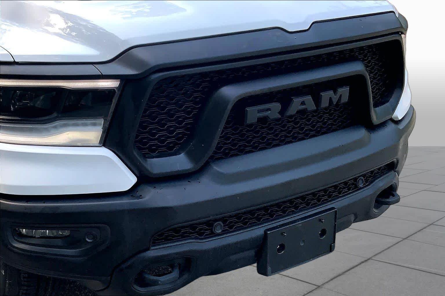 Used 2021 Bright White Clear Coat Ram Rebel image 28