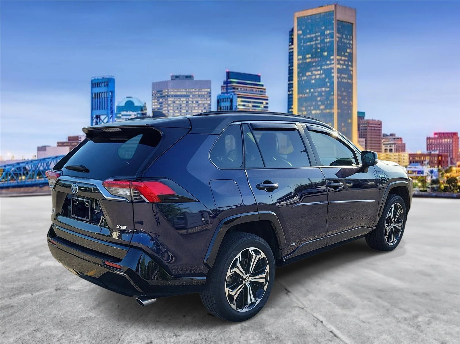 Used 2024 Blueprint/Midnight Black Metallic Toyota XSE image 3