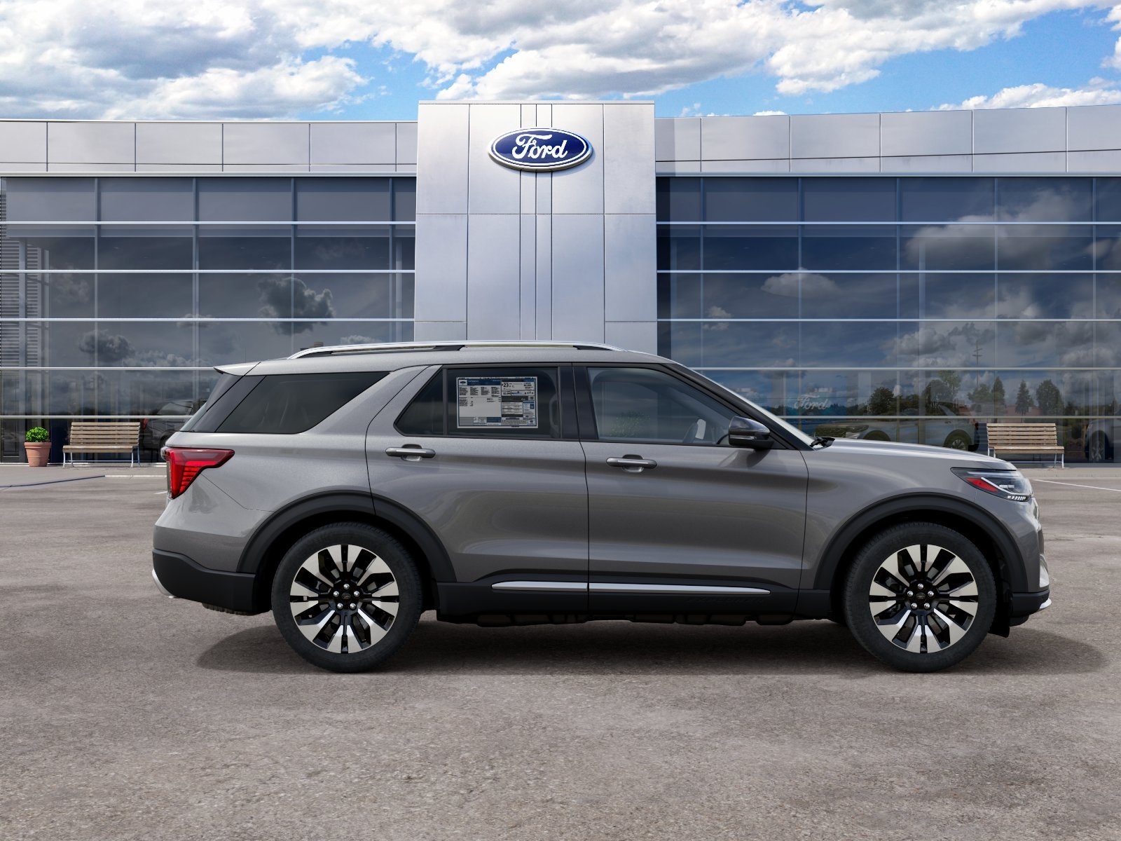 New 2027 Carbonized Gray Metallic Ford Platinum™ image 5