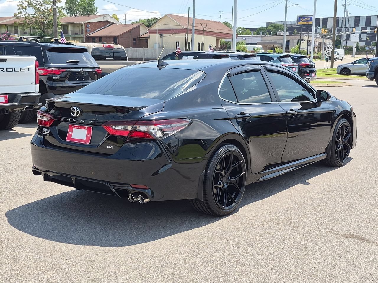 Used 2024 Black Toyota SE image 8