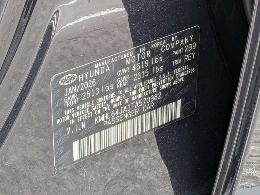 New 2026 Blue Hyundai SEL Sport image 31