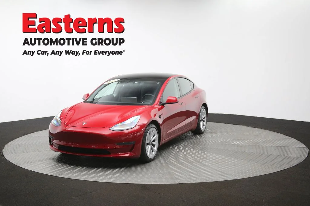 Used 2021 Red Tesla Long Range image 48