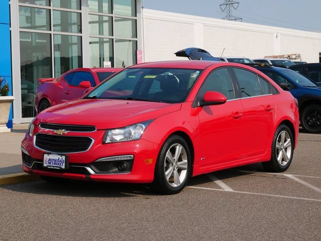Used 2015 Chevrolet Cruze 2LT with VIN 1G1PE5SB2F7113629 for sale in Roseville, Minnesota