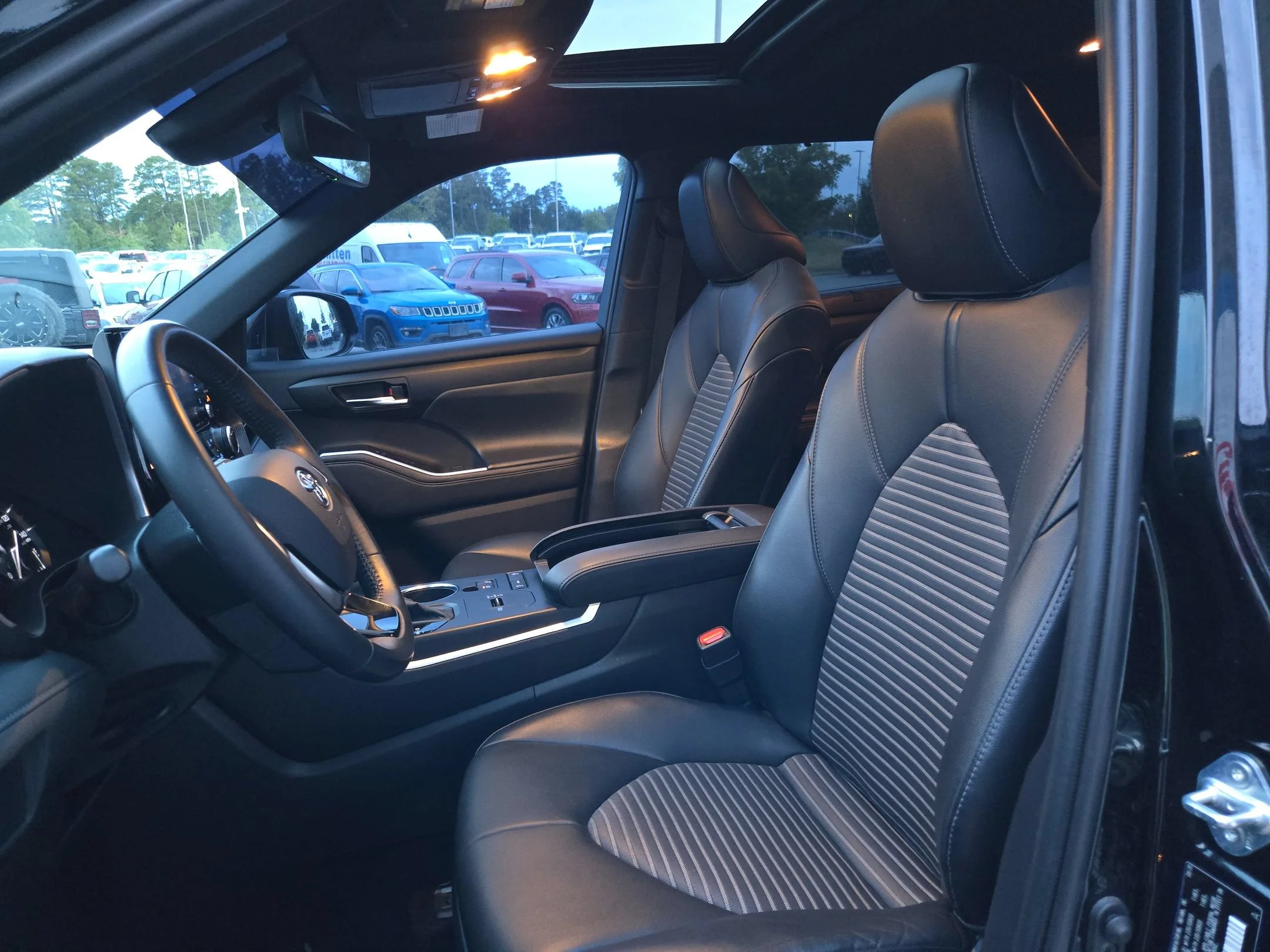 Used 2021 Midnight Black Metallic Toyota XSE image 24