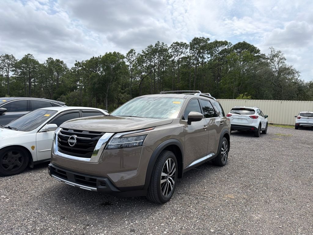 Certified Used 2024 Beige Nissan Platinum image 1