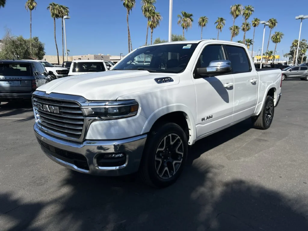 Used 2025 White Ram Laramie image 3
