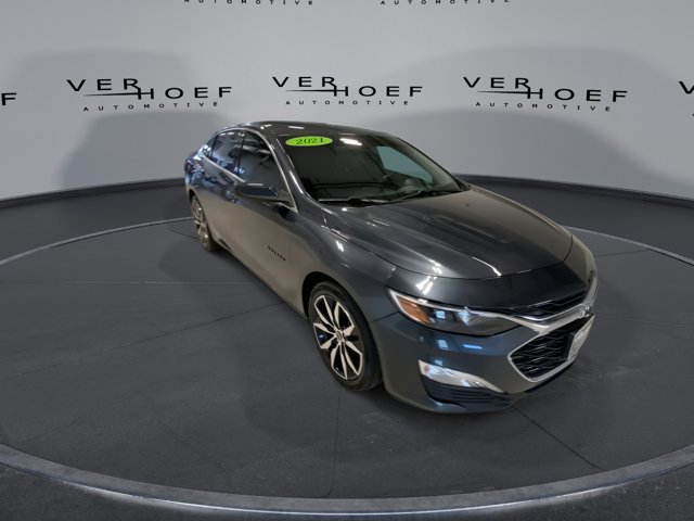 Used 2021 Chevrolet Malibu RS with VIN 1G1ZG5ST5MF044160 for sale in Sioux Center, IA