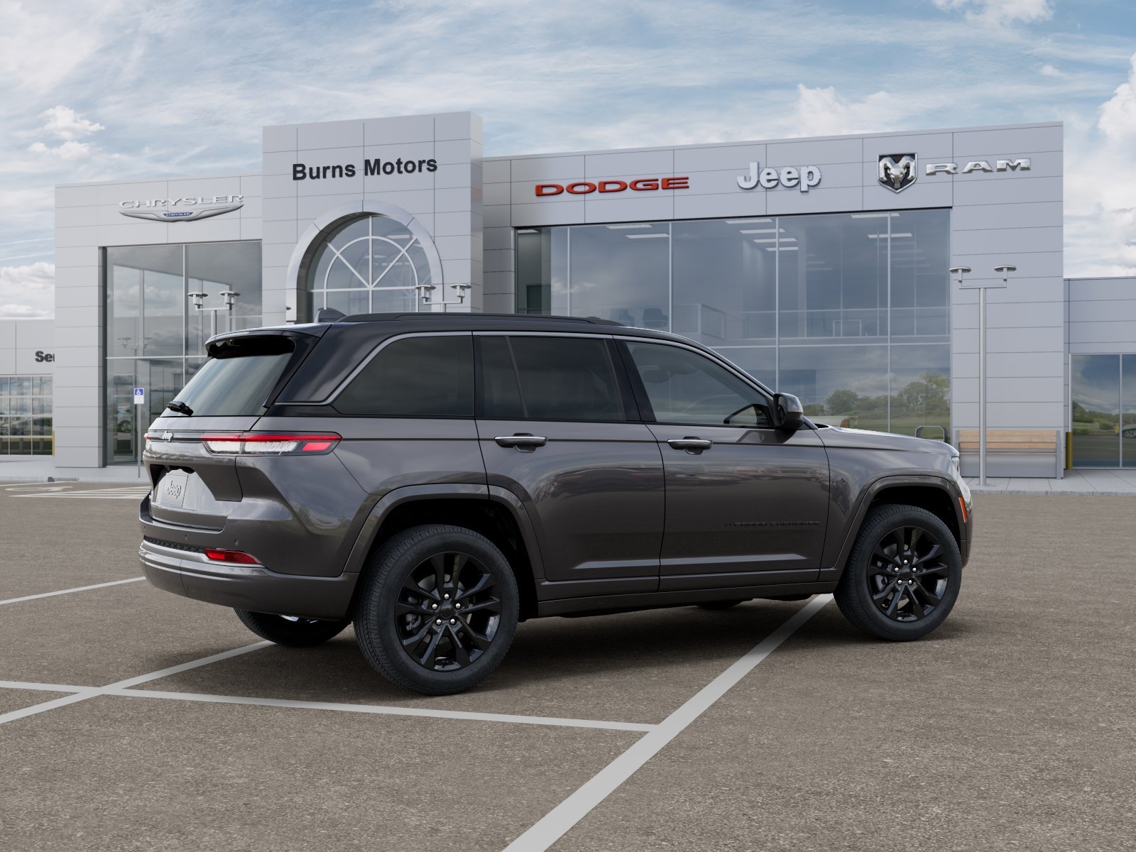 New 2026 Baltic Gray Metallic Clear-Coat Exterior Paint Jeep Limited Reserve BLACKOUT image 30
