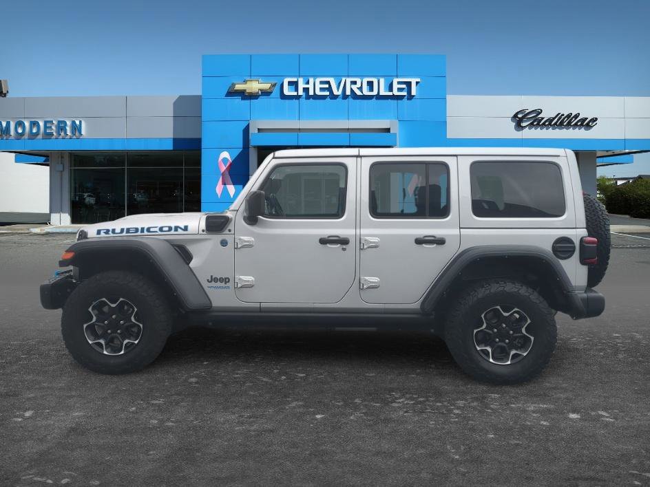 Used 2022 Silver Zynith Clearcoat Jeep Unlimited Rubicon image 2
