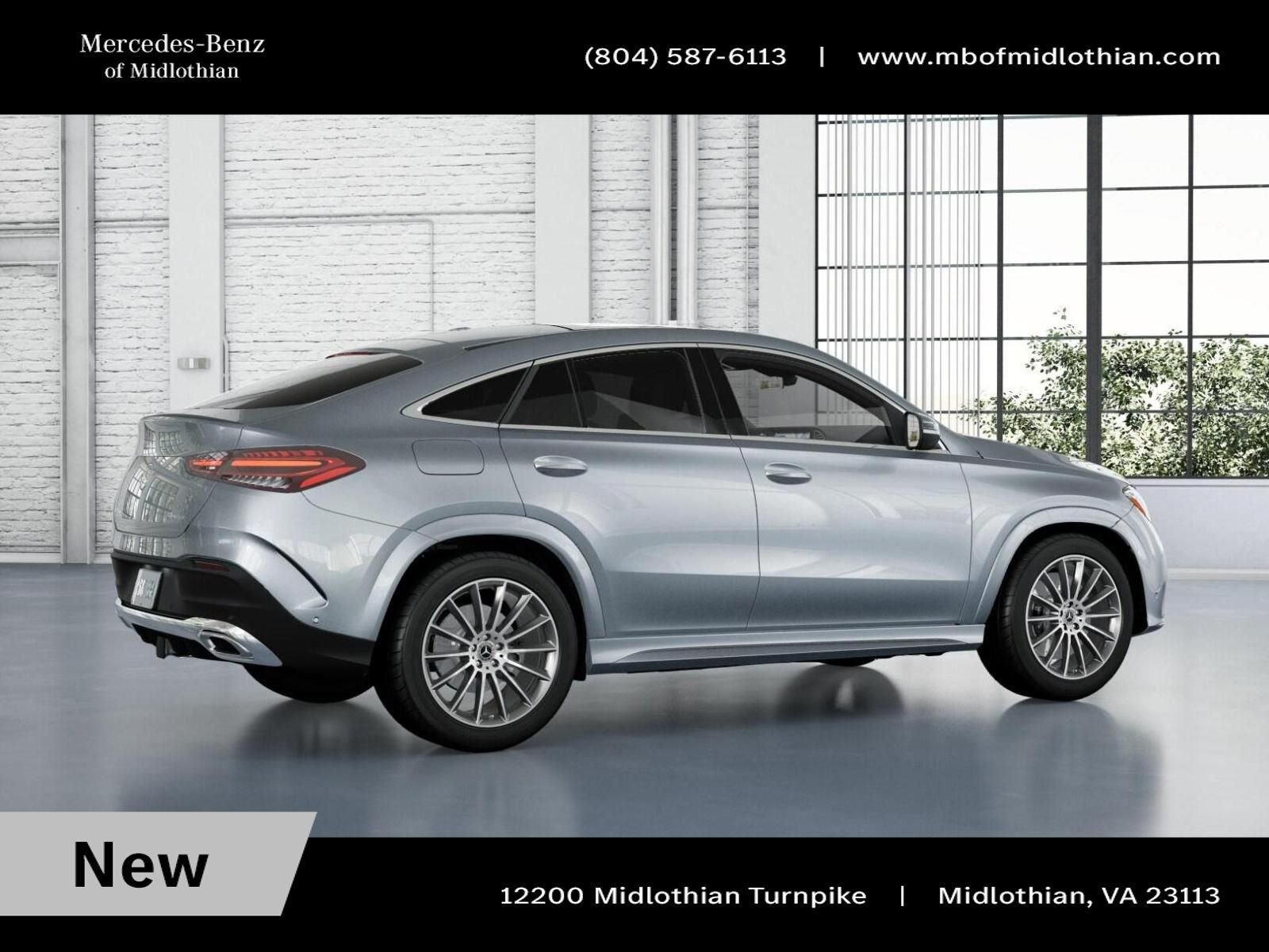 New 2026 Cirrus Silver Metallic Mercedes-Benz GLE 450 Coupe image 19