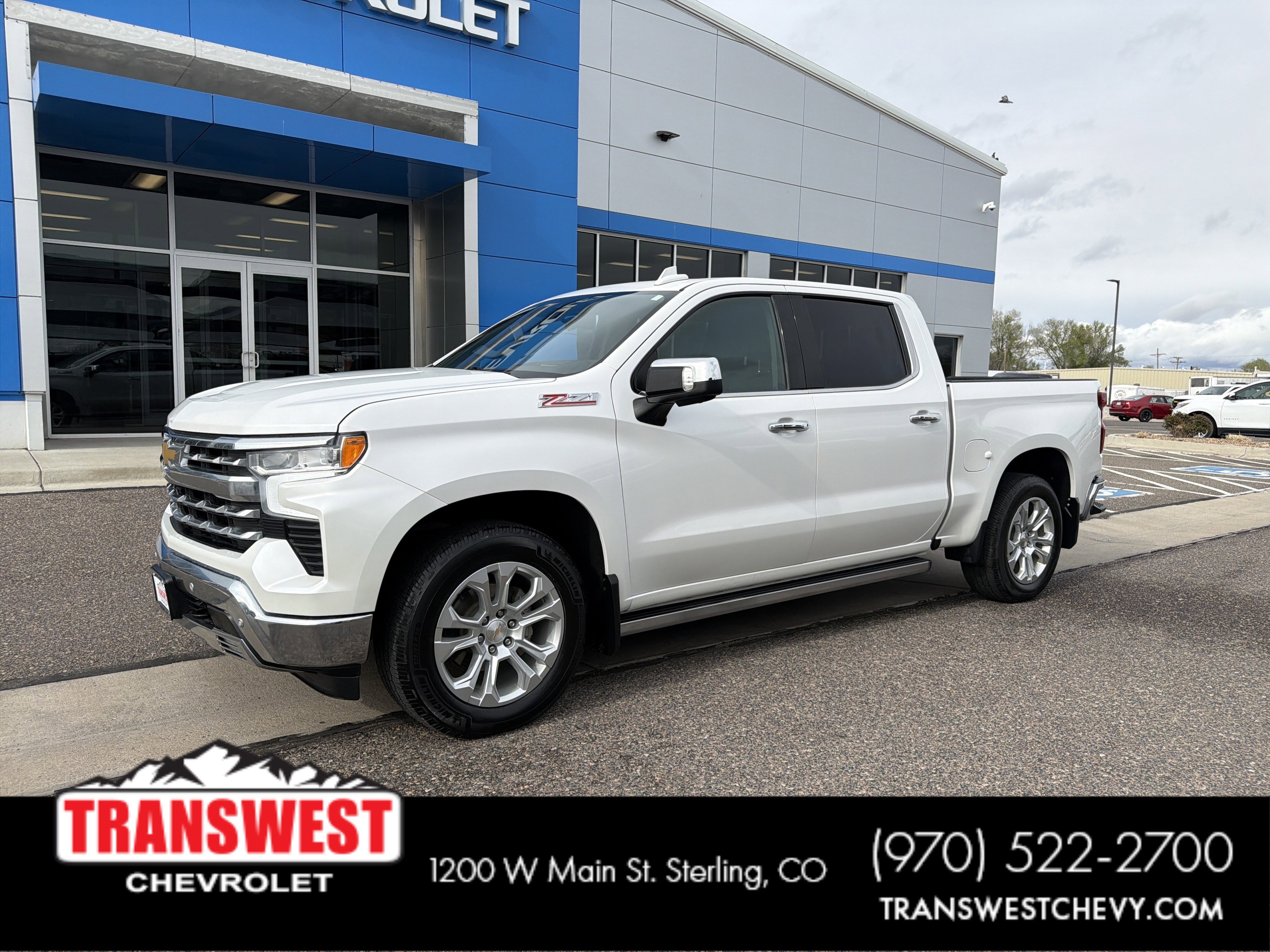 Used 2024 Iridescent Pearl Tricoat Chevrolet LTZ image 1