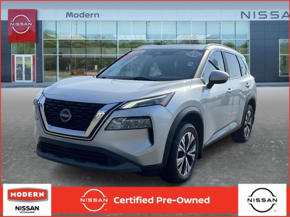 Used 2023 Brilliant Silver Metallic Nissan SV image 1