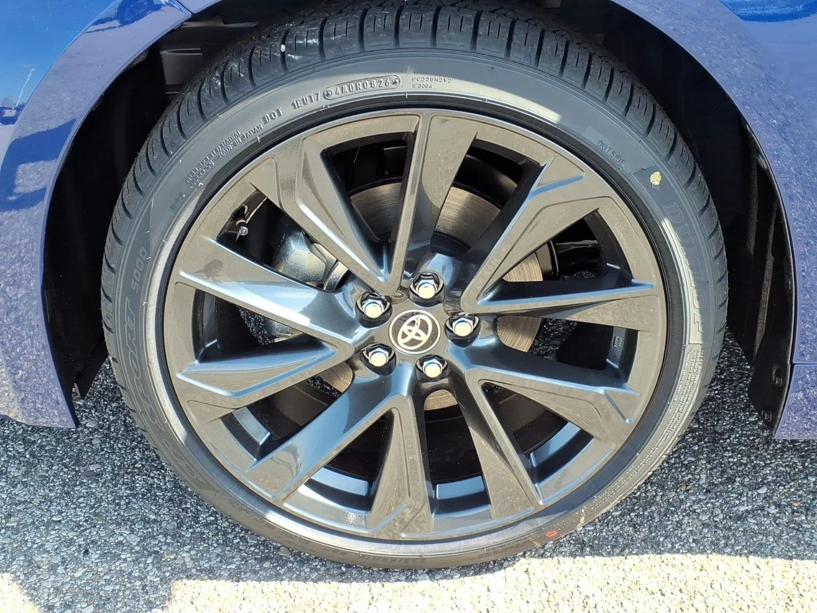 New 2026 Blue Crush Metallic Toyota  XSE image 4