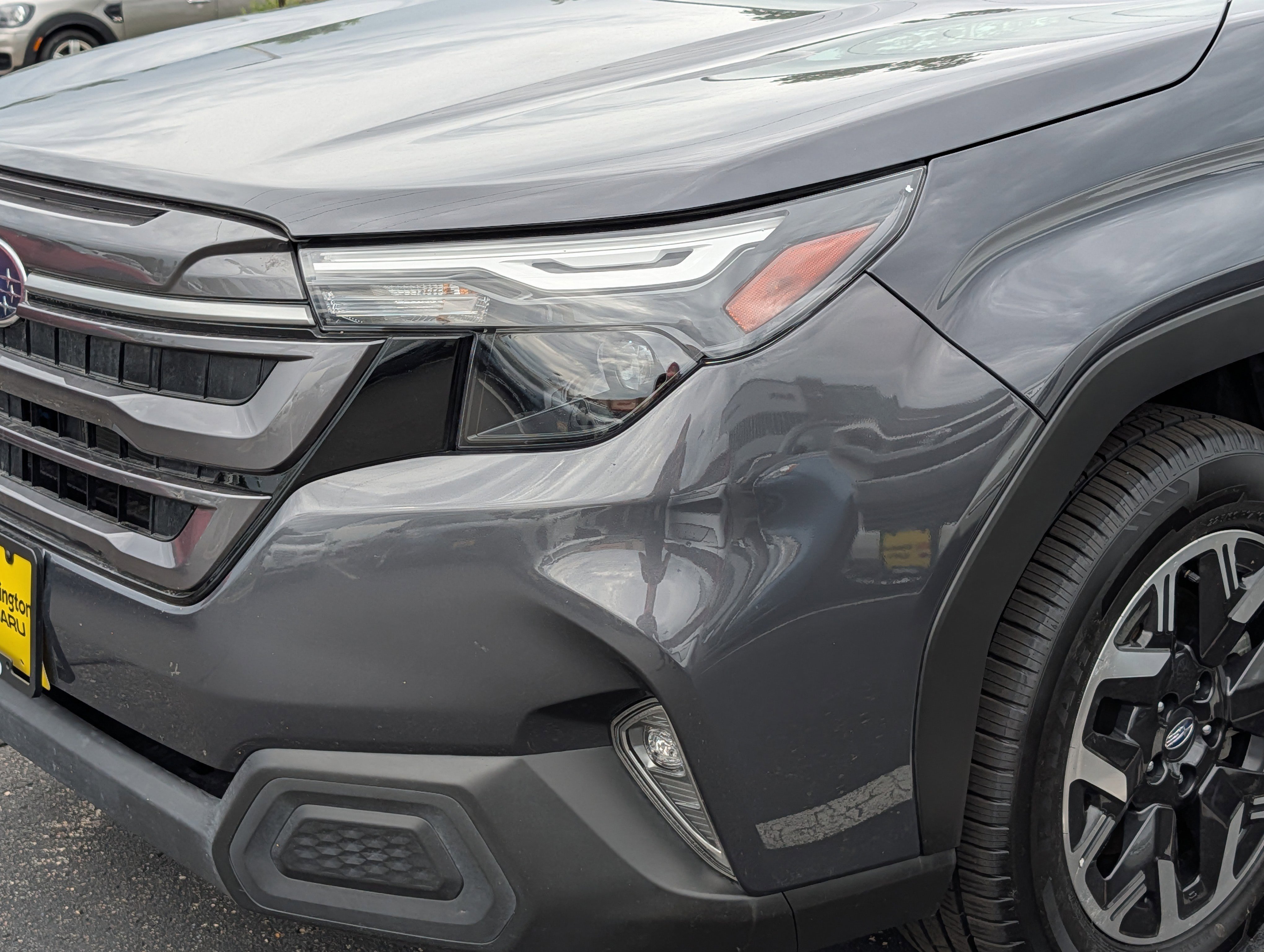 Used 2025 Magnetite Gray Metallic Subaru Premium image 16