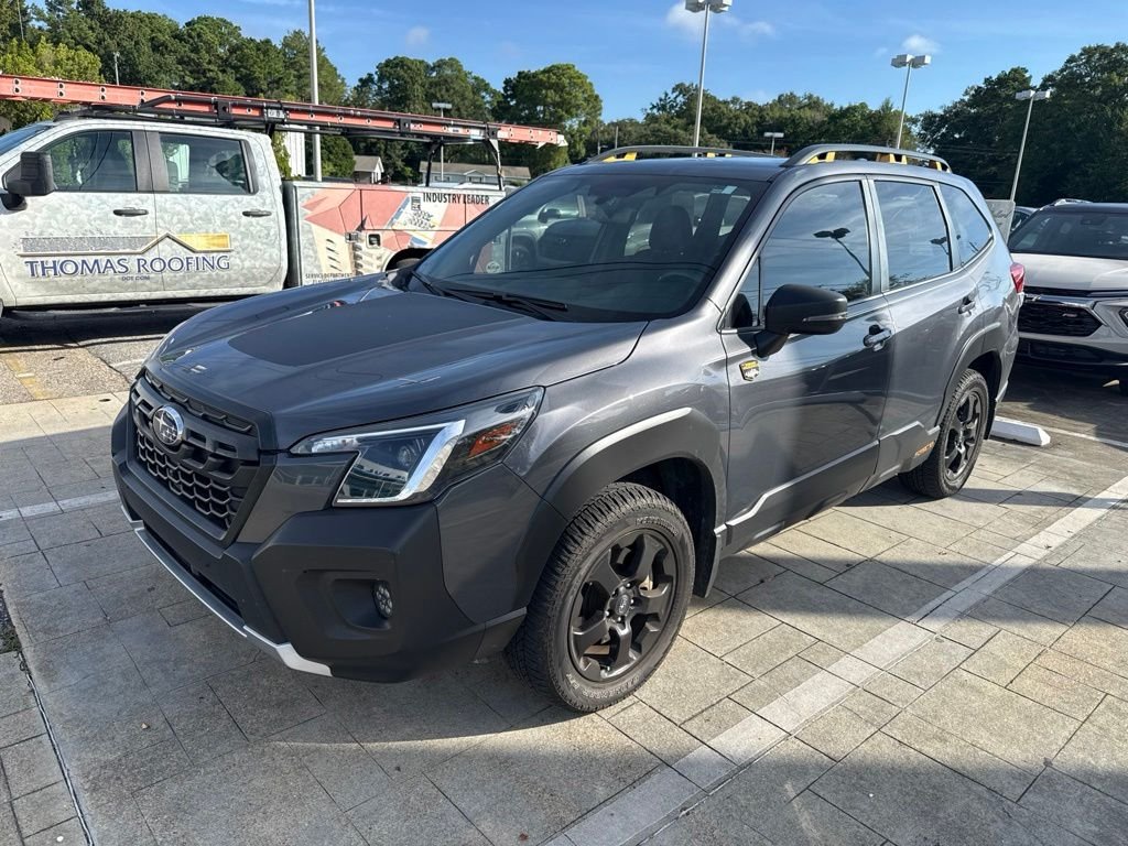 Used 2024 Gray Subaru Wilderness image 1