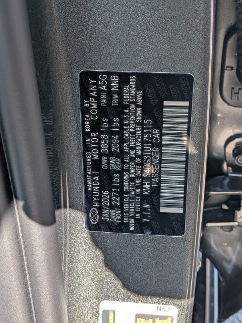 Used 2026 Gray Hyundai SEL Sport image 27