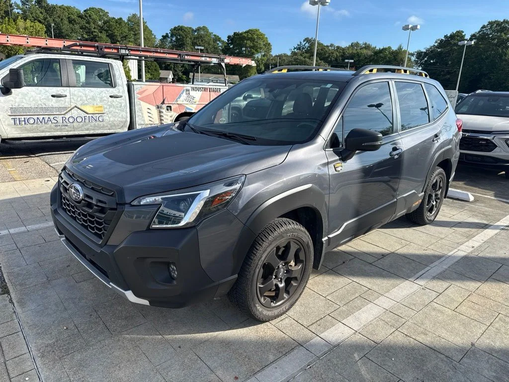 Used 2024 Gray Subaru Wilderness image 1