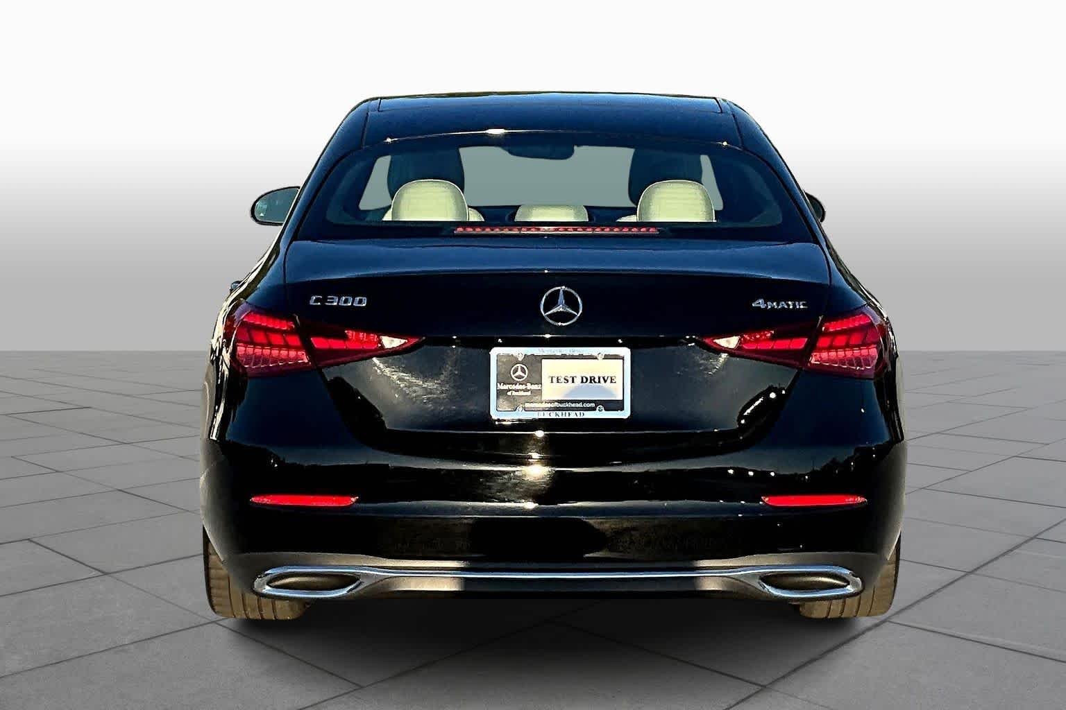 Used 2022 Obsidian Black Metallic Mercedes-Benz C 300 image 5