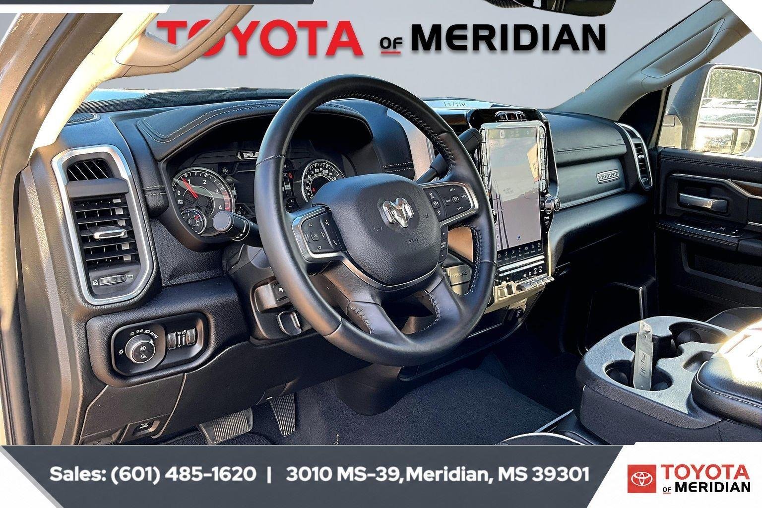 Used 2024 Billet Silver Metallic Clearcoat Ram Laramie image 12