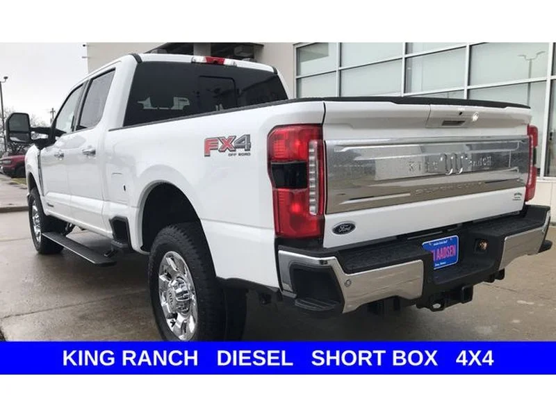 New 2026 Star White Metallic Tri-Coat Ford F-350® King Ranch® image 5