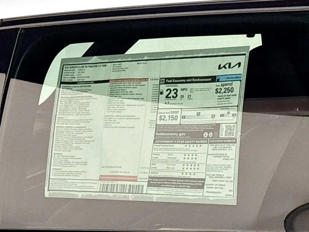 New 2026 Wolf Gray Kia X-Line SX Prestige AWD image 25