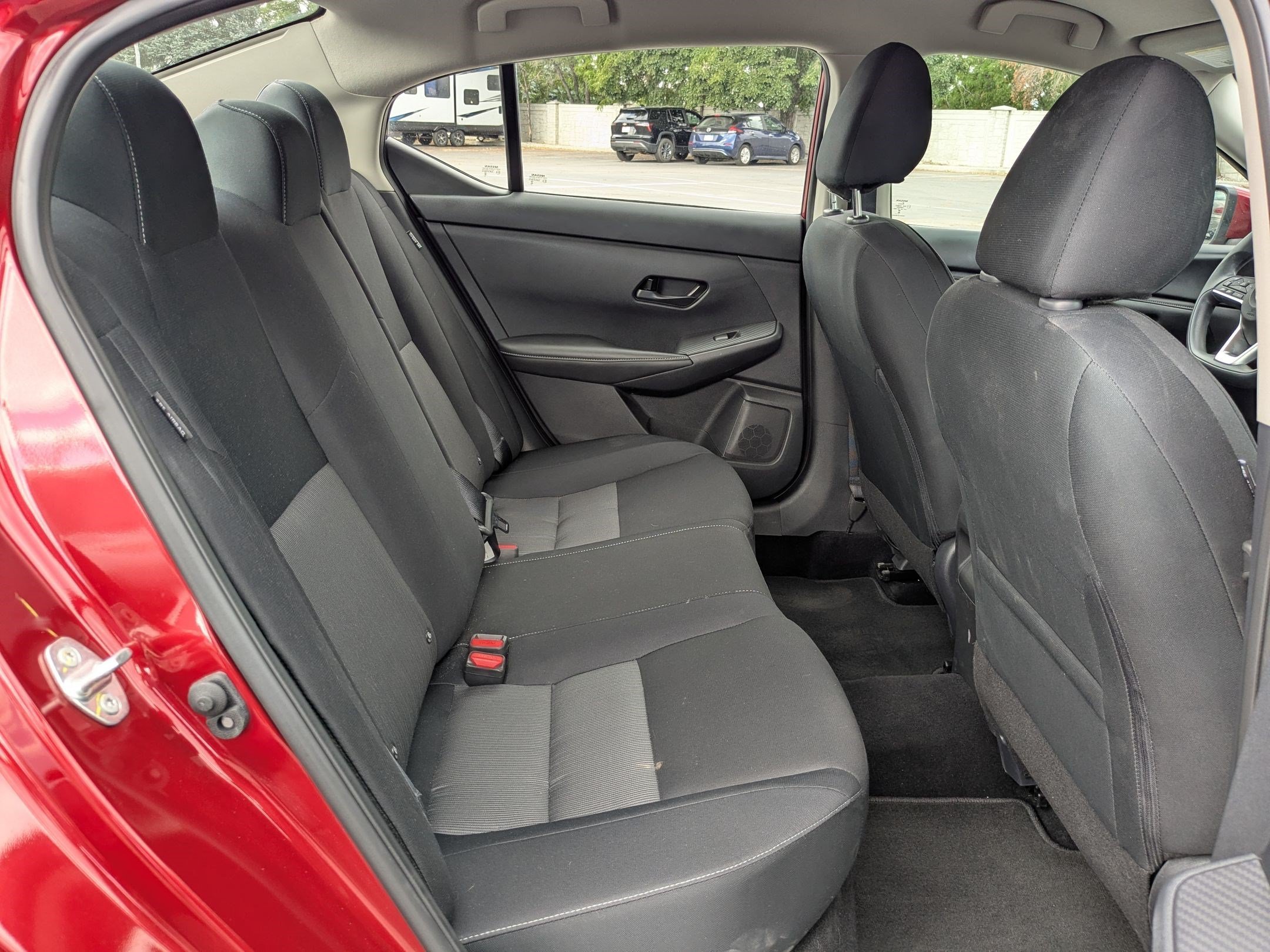 Used 2025 Scarlet Ember Tintcoat Nissan SV image 25