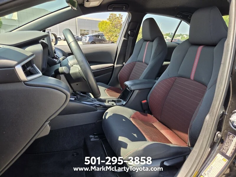 Used 2025 Midnight Black Metallic TOYOTA SE CVT image 9